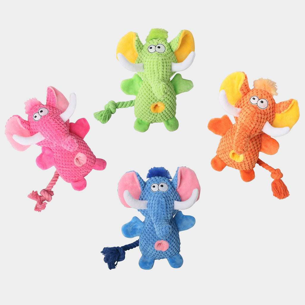 Squeaky Plush Food Hidden Dog Toy