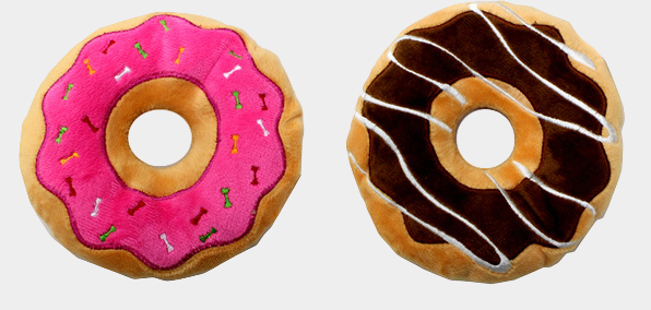 Donut Plush Pet Toy