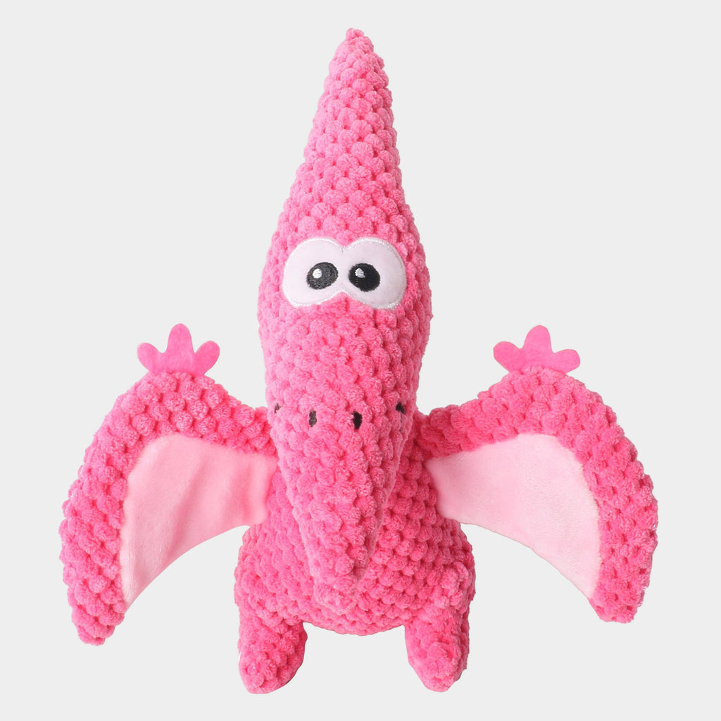 Dinosaur Plush Dog Toy