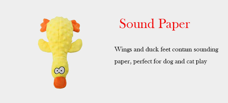 Duck Plush Pet Toy