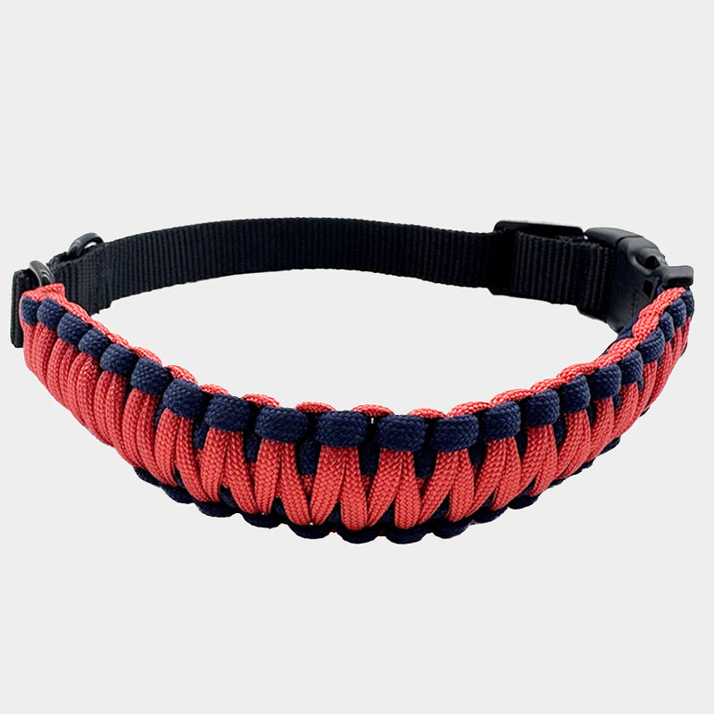 Rainbow Color Paracord Handmade DIY Pet Collar