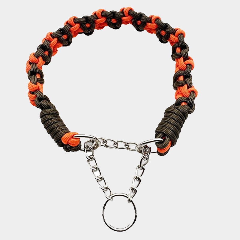 Handmade Paw Paracord Dog Collar