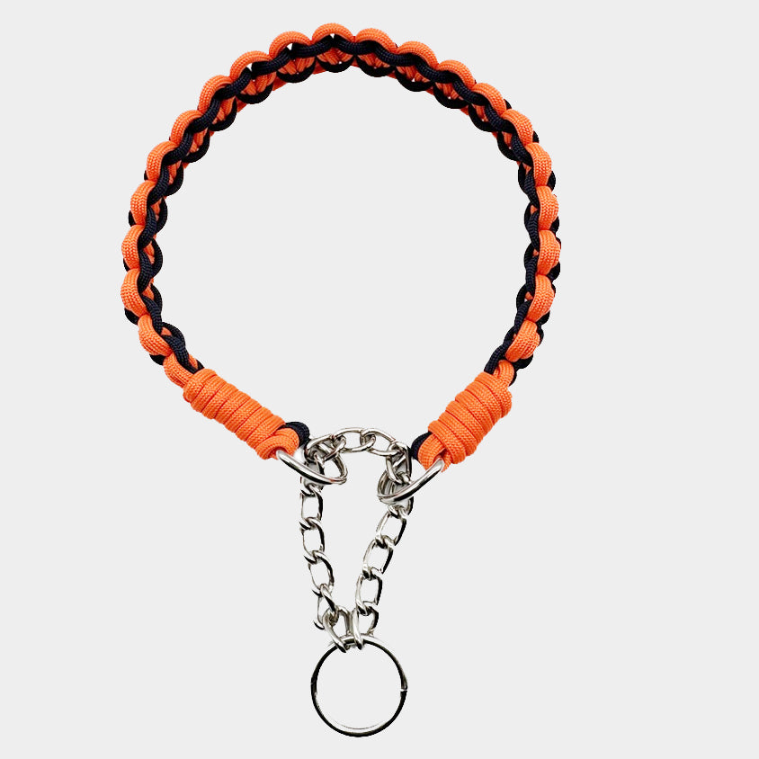 Handmade DIY Colorful Weaved Dog Collar