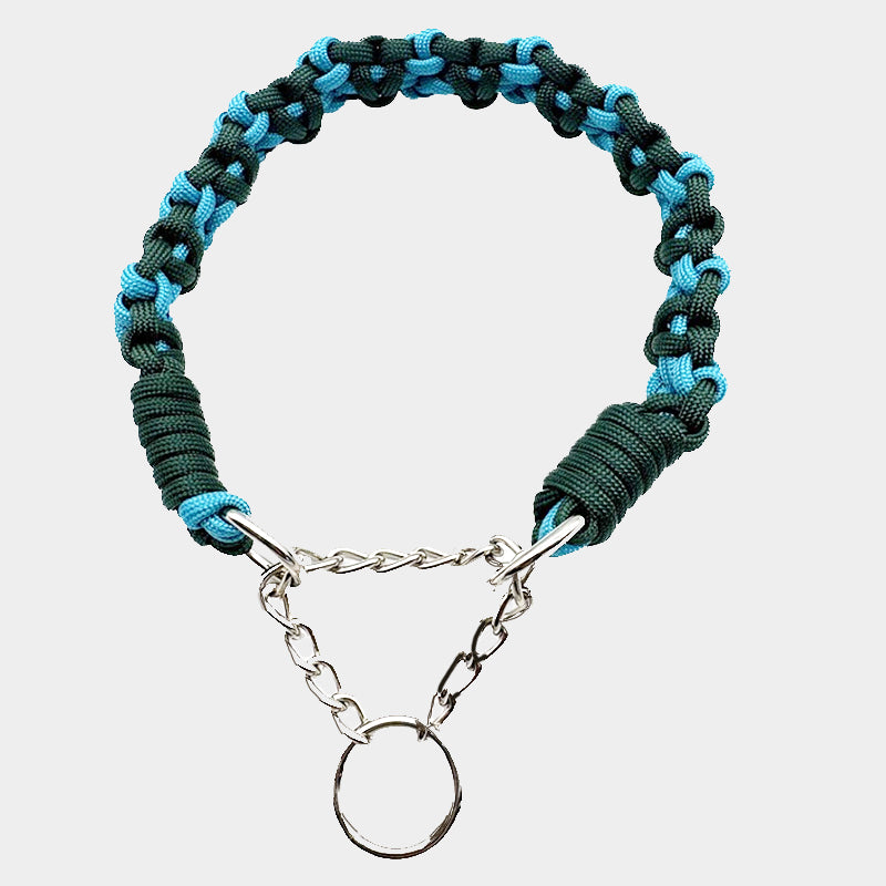 Handmade Paw Paracord Dog Collar