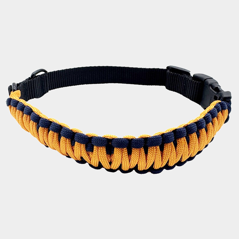 Rainbow Color Paracord Handmade DIY Pet Collar