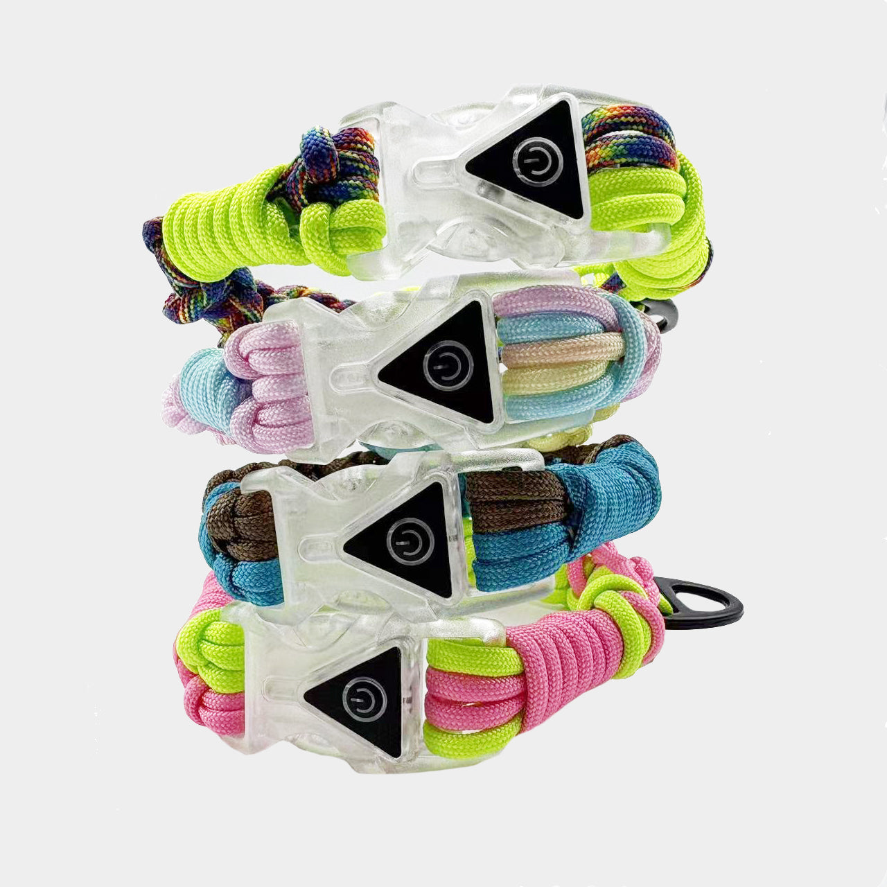 High Quality LED Handmade Woven Dog Collar